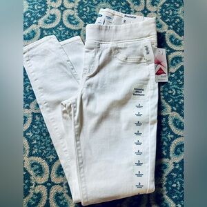 NWT White Old Navy Rockstar Jeggings Sz 2